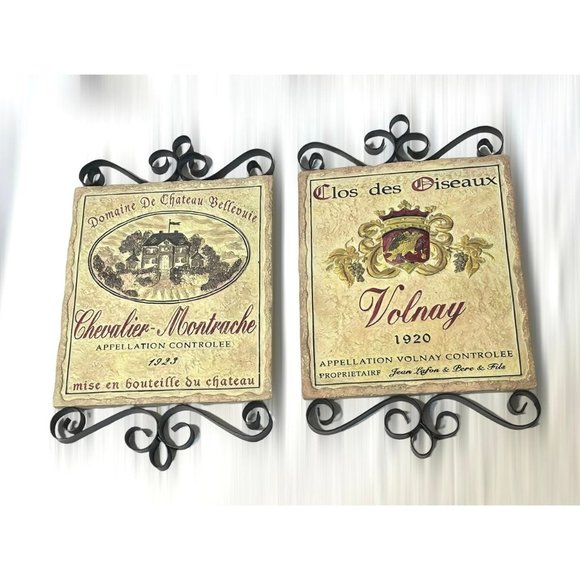 Pamela Gladding Ceramic Wall Art Two Piece Set - Picture 1 of 8